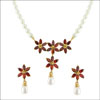 ALLIUM PEARL PENDANT SET - JPMR-054 - Click here to View more details about this Product